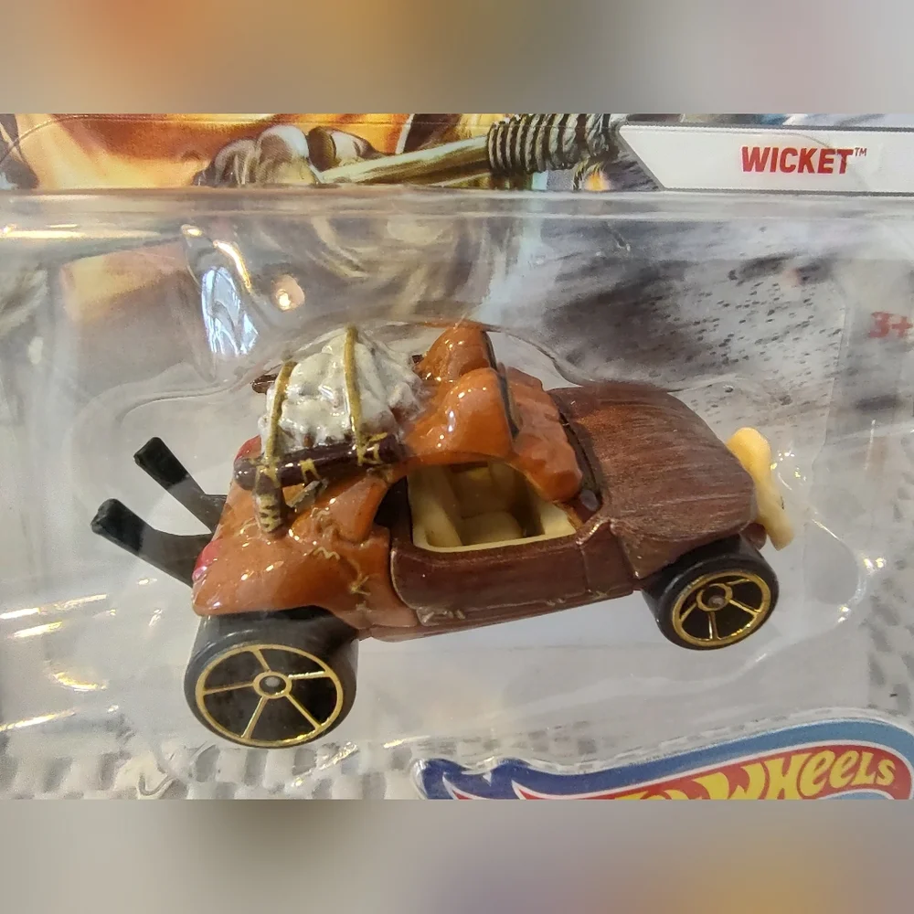 Hot Wheels Character Cars Wicket Star Wars Die-Cast NWT Disney
